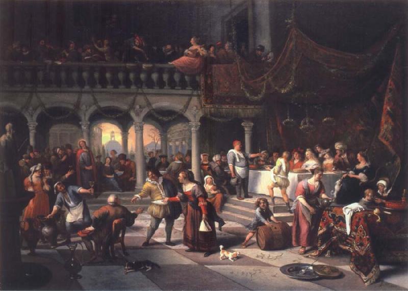 Jan Steen The Wedding at Cana